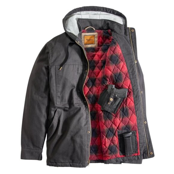 Work Horse Concealed Carry Jacket - Black | 3XLT - Picture 1 of 6